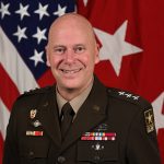 U.S. Army Lt. Gen Deputy Chief John Morrison poses for his official portrait in the Army portrait studio at the Pentagon in Arlington, Va. October 08, 2021.  (U.S. Army photo by Leonard Fitzgerald)